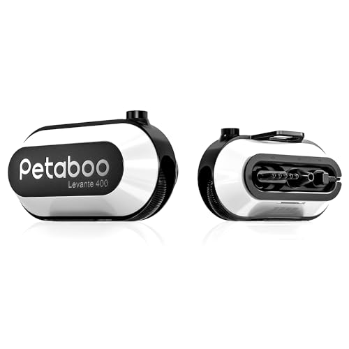 petaboo Dog Dryer for Pet Grooming, High-Velocity Force Blow Dryer, Super Quiet Dog Hair Dryer with 3 Nozzles & Adjustable Speed & 3 Temperature for Dog & Cat