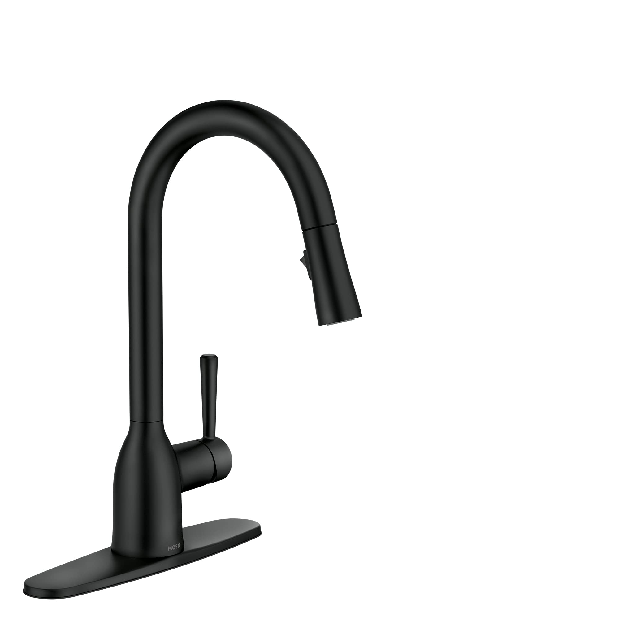 Moen 87233SRS Adler One-Handle High Arc Pulldown Kitchen Faucet with Power Clean, 24.7" L x 12.3" W x 14.6" H, Spot Resist Stainless